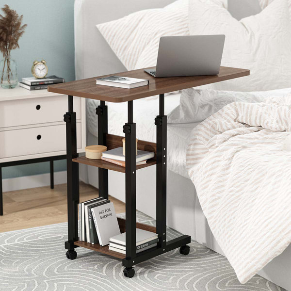 Trent Austin Design® Height Adjustable Sofa Side Table C Table Laptop